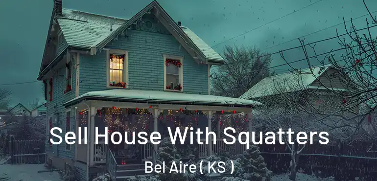  Sell House With Squatters Bel Aire ( KS )